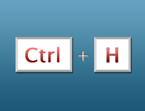 What Does Ctrl+H Do?